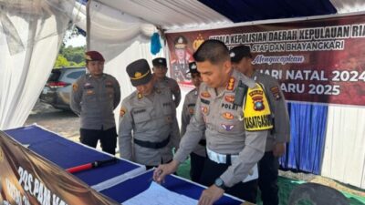 Operasi Lilin Seligi 2024 di Batam, Minggu (29/12/2024). Foto: Humas Polda Kepri