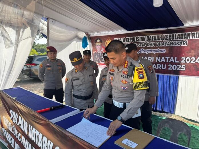 Operasi Lilin Seligi 2024 di Batam, Minggu (29/12/2024). Foto: Humas Polda Kepri