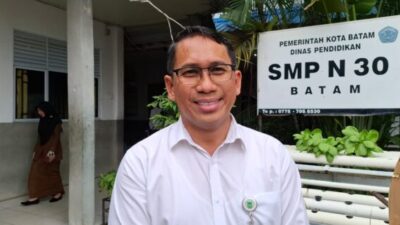 Kepala Dinas Pendidikan Kota Batam, Tri Wahyu Rubianto.