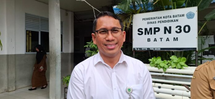 Kepala Dinas Pendidikan Kota Batam, Tri Wahyu Rubianto.