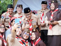 Kakak Jefridin Apresiasi Kegiatan Geladian Pimpinan Regu dan Pimpinan Sangga Kwarran Sagulung