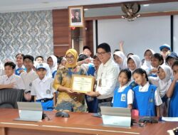 Kadis Kominfo Batam Terima Kunjungan Literasi Digital Siswa SD Kartini II Batam