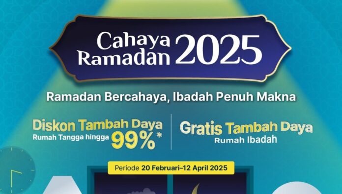 PLN Batam menghadirkan program 'Cahaya Ramadhan' yang mengratiskan biaya tambah daya. (Foto: bp batam)