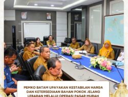 Pemko Batam Upayakan Kestabilan Harga dan Ketersediaan Bahan Pokok Jelang Lebaran Melalui Operasi Pasar Murah