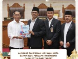 Amsakar Sampaikan LKPJ Wali Kota Batam 2024, Pendapatan Daerah Capai 97,72% dari Target