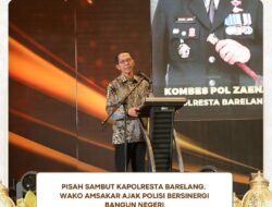 Pisah Sambut Kapolresta Barelang, Wako Amsakar Ajak Polisi Bersinergi Bangun Negeri