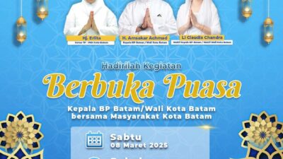 Amsakar Achmad Undang Masyarakat Batam Buka Puasa Bersama di Rumah KDA