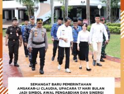 Semangat Baru Pemerintahan Amsakar-Li Claudia, Upacara 17 Hari Bulan Jadi Simbol Awal Pengabdian dan Sinergi