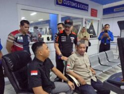 Anggota/Deputi Bidang Pengelolaan Bandara, Pelabuhan dan Lalu Lintas Barang BP Batam Tinjau Kesiapan Arus Balik di Terminal Ferry Internasional Batam Centre