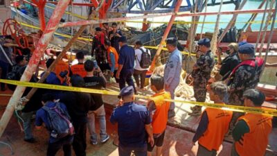 Dua kapal ikan asing (KIA) berbendera Vietnam diamankan Kementerian Kelautan dan Perikanan (KKP) atas tindakan ilegal fishing di perairan Natuna Utara, Senin (14/4/2025) lalu. (Foto: AlurNews)