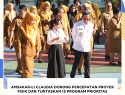 Amsakar-Li Claudia Dorong Percepatan Proyek Fisik dan Tuntaskan 15 Program Prioritas