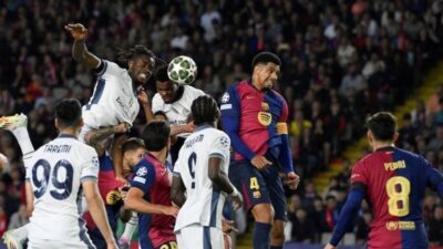 Hasil Liga Champions Barcelona Vs Inter 3-3, Partai Klasik di Montjuic