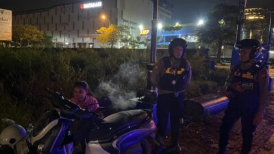 PATROLI BLUE LIGHT DITSAMAPTA POLDA KEPRI, TEGAS CEGAH PREMANISME DI BATAM