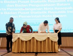 Langkah Cepat Wali Kota Batam: MoU Diteken, Kolaborasi Data Dimulai