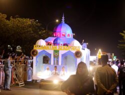 Meriah dan Khidmat, Pawai Takbir Mobil Hias Warnai Malam Idul Adha 1446 H Kota Batam