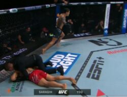 Fighter Indonesia Jeka Saragih Tumbang di UFC 316