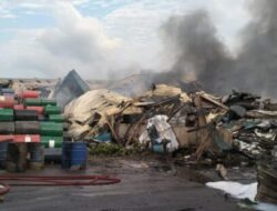 Manajemen Desa Air Cargo Pastikan Kebakaran Jauh dari Lokasi Pemusnahan 2 Ton Sabu