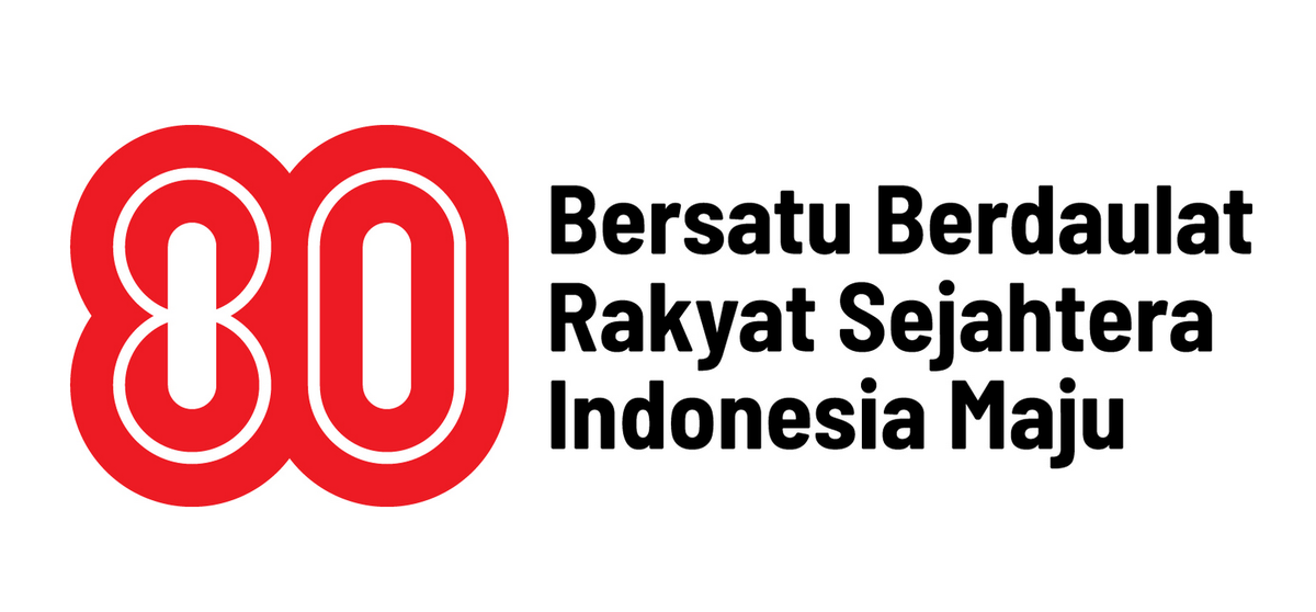 Logo HUT ke-80 RI. Jangan Keliru, Ini Penulisan Dirgahayu dan HUT RI yang Benar dan Salah(Dok. Setneg)