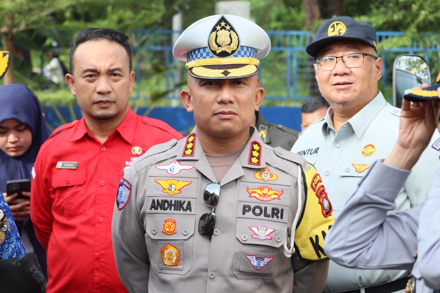 Dirlantas Polda Kepri Polda Kepri Kombes. Pol. Andhika Bayu Adhittama.