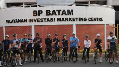 Kepala BP Batam dan Wakil Kepala BP Batam Gowes Santai Bareng Polda Kepri, Perkuat Sinergi dan Bangun Budaya Hidup Sehat