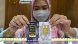 Harga emas Antam hari ini.
