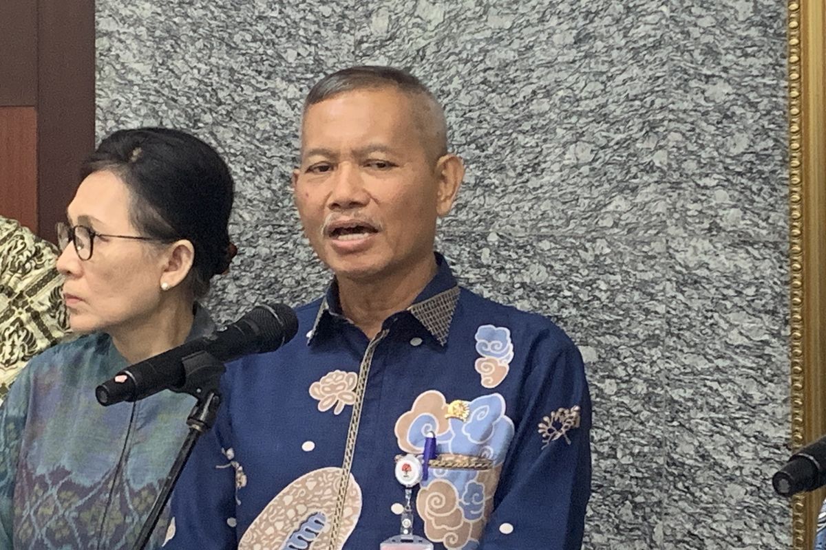 Wakil Ketua KPK, Ibnu Basuki Widodo saat ditemui di Kantor Kemenkes, Jakarta Selatan, Rabu (17/9/2025).(KOMPAS.com/FIRDA JANATI)