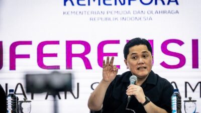 Menpora Erick Thohir. Foto: ANTARA FOTO/Bayu Pratama S