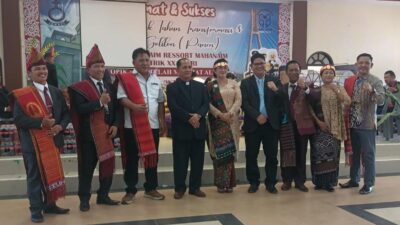 Hadiri Acara Puncak Tahun Transformasi dan Gotilon, Kadis Kominfo Batam Sampaikan 15 Program Prioritas Wako & Wawako Batam dihadapan ribuan jemaat HKBP Mahanaim