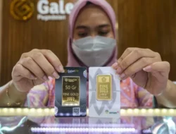 Turun Rp23.000, Harga Emas Antam Hari Ini Jadi Rp2.327.000 per Gram