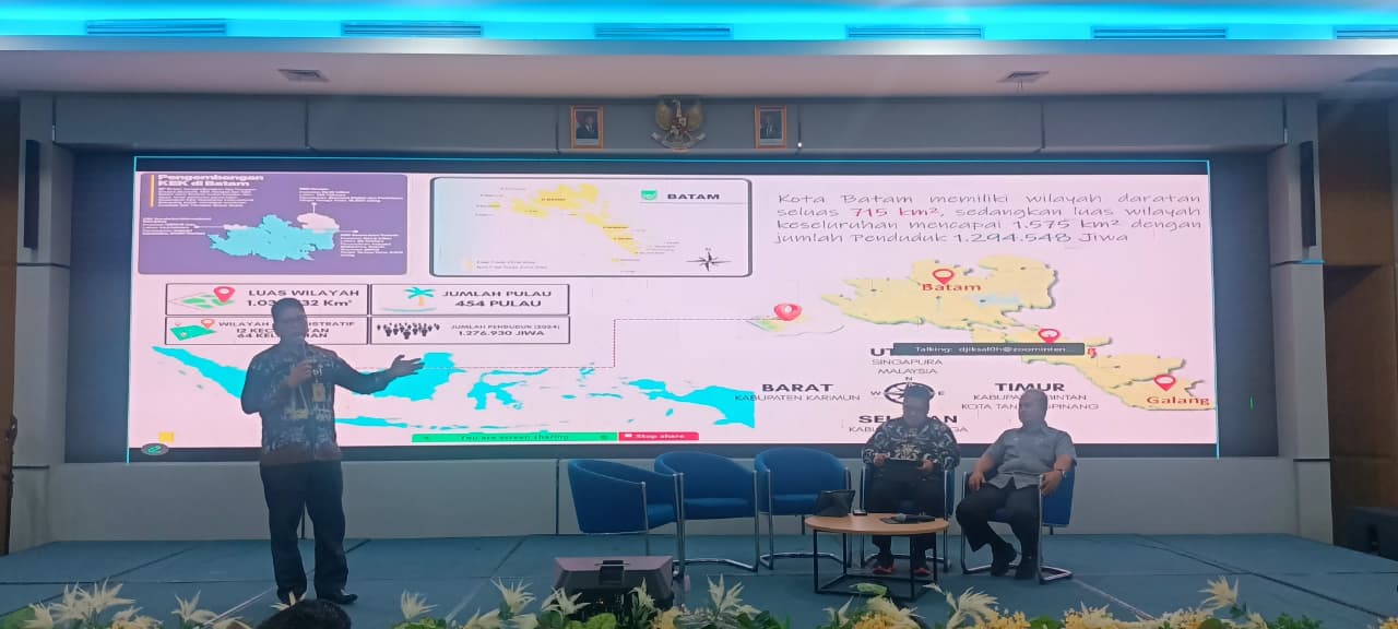 Kepala Dinas Komunikasi dan Informatika (Diskominfo) Kota Batam, Rudi Panjaitan