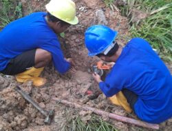 Kebocoran Pipa di Depan Panbil: Perbaikan Dilakukan Tanpa Penghentian Suplai Air