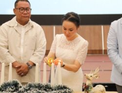 Hadiri Perayaan Natal Bersama, Amsakar Ajak Pegawai Bangun Energi Kolektif