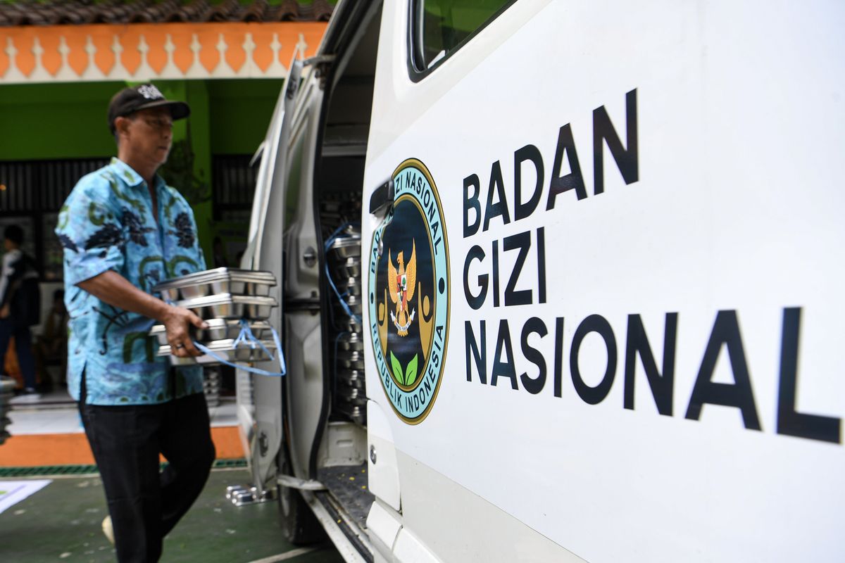 Badan Gizi Nasional (BGN). PPPK BGN 2026. PPPK Badan Gizi Nasional 2026. Gaji PPPK BGN 2026. Gaji PPPK BGN. Gaji SPPG BGN. Gaji SPPG PPPK BGN. Gaji PPPK SPPG BGN.(ANTARA FOTO/MUHAMMAD ADIMAJA)