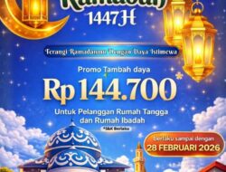 PLN Batam Luncurkan Program Lentera Ramadan, Tambah Daya Listrik Rp144 Ribu