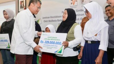 Program Prioritas Amsakar-Li Claudia, 10.285 Pekerja Rentan di Batam Terima Perlindungan BPJS Ketenagakerjaan Tahun Ini