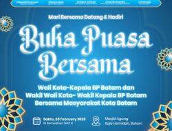 Yuk Hadir! Bukber Bersama Pimpinan Kota Batam di Masjid Agung Raja Hamidah
