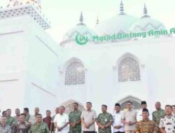Ketua DPRD Hadiri Peresmian Masjid Bintang Amin Angkasa oleh Menhan di Lanud Hang Nadim