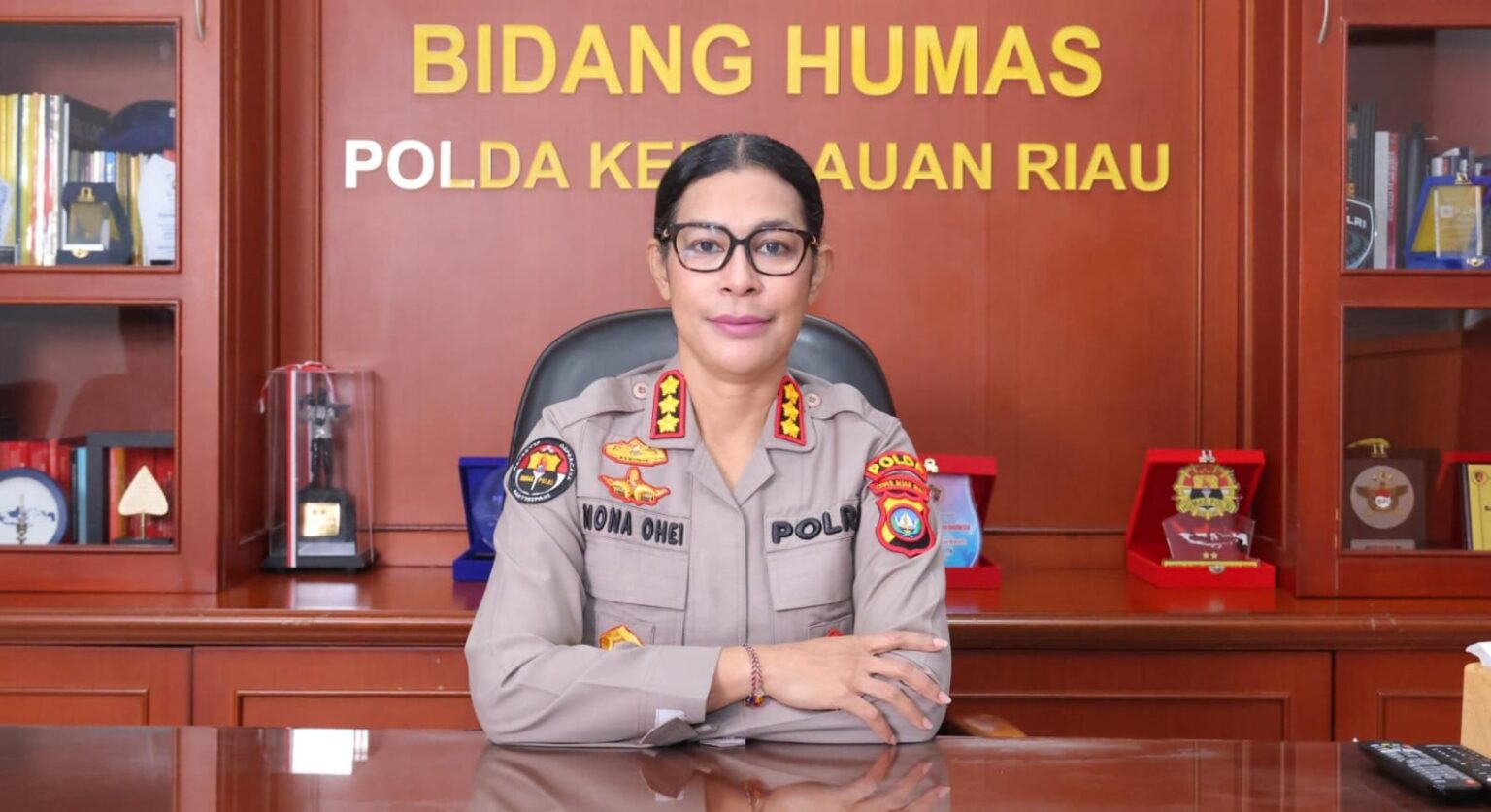 Kabidhumas Polda Kepri Kombes Pol. Dr. Nona Pricillia Ohei, S.I.K., S.H., M.H.
