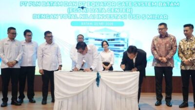 PT EGS dan PLN Batam Pasok Listrik untuk Data Center AI di Nongsa