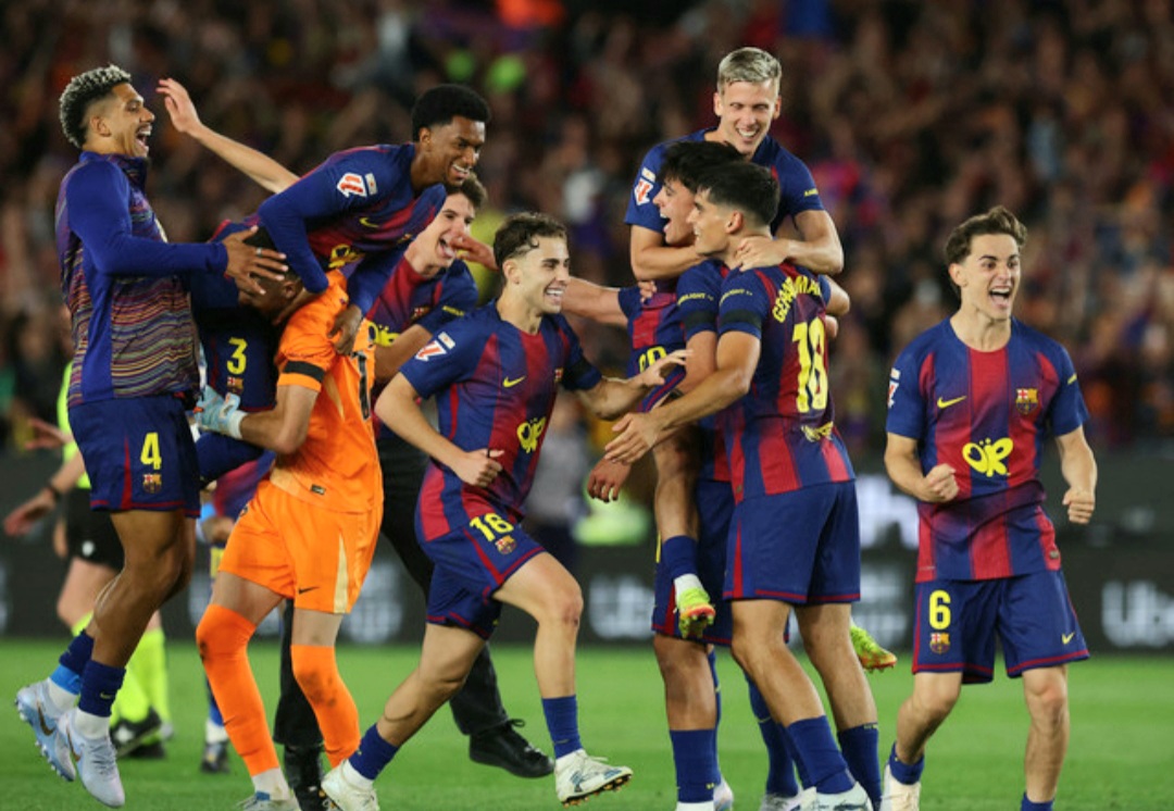 Barcelona memastikan diri sebagai juara LaLiga Spanyol musim 2025/2026 setelah menundukkan rival abadinya, Real Madrid.