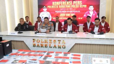 Judi Online Bermarkas di Rumah Mewah Batam, Omset Rp10 M Sebulan