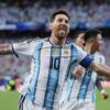 Messi Menggila! Hattrick Antar Argentina Gilas Aljazair 3-0