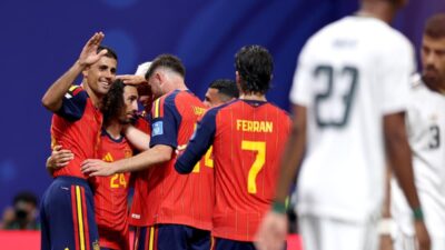 Spanyol Pesta Gol ke Gawang Arab Saudi, Menang Telak 4-0 di Grup H