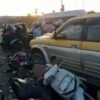 Mitshubishi Strada Tabrakan Karambol di Simpang Kepri Mall, Empat Orang Terluka
