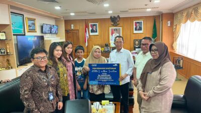 Amsakar Serahkan Santunan JKK Taspen untuk Keluarga ASN Batam yang Meninggal Saat Bertugas