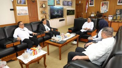 Amsakar Perkuat Sinergi Forkopimda, Sambut Kepala PN Batam yang Baru
