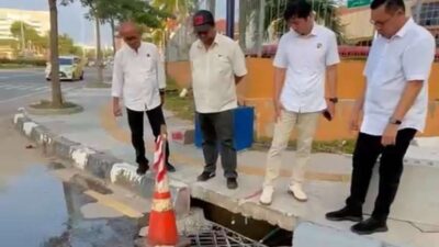 BP Batam Uji Sistem Subdrain di 18 Titik Rawan Genangan Batam Center