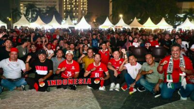 Indonesia Juara FIFA ASEAN Cup, Amsakar Rayakan Kemenangan Bersama Ribuan Warga Batam