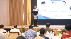 Wali Kota Batam, Amsakar Achmad, membuka Workshop UMKM Penerima Subsidi Margin Kota Batam di Hotel Nagoya Hill, Lubuk Baja, Selasa (20/10/2026). HUMAS DISKOMINFO BATAM / DHEO ANANDA PUTRA