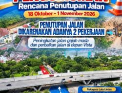 BP Batam Perbaiki Jalan Gajah Mada Jalur Sei Ladi: Siapkan Rekayasa Lalu Lintas Mulai 18 Oktober 2026